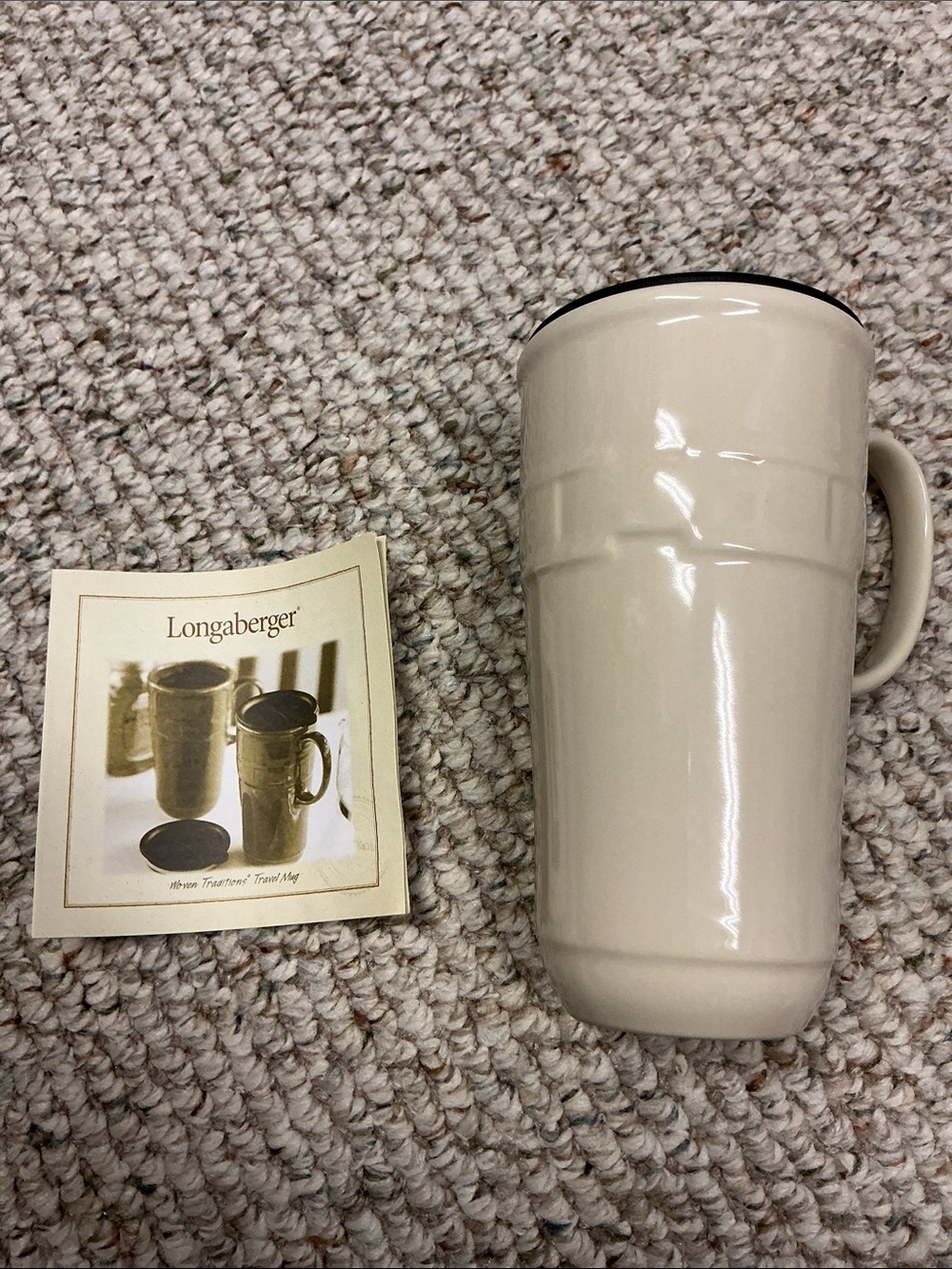 LONGABERGER Travel mug single